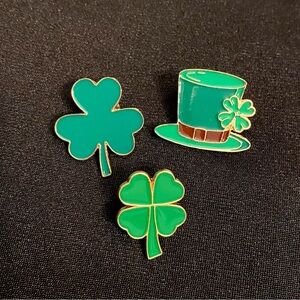 Enamel pins/magnets help celebrate Irish heritage & keep you from being pinched